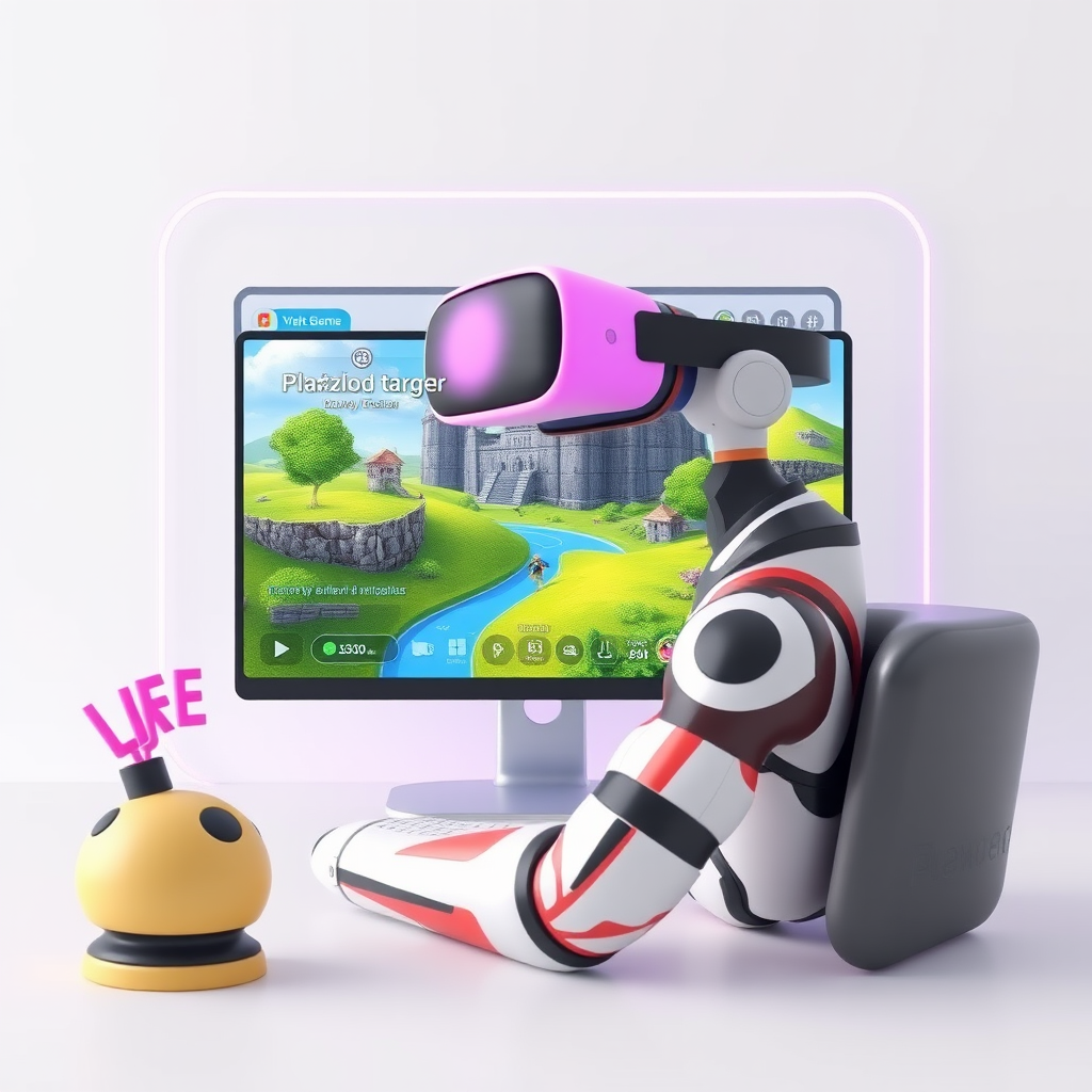 Kelajakdagi brauzer o'yinlari: virtual reallik, 3D grafika va sun'iy intellekt bilan jihozlangan zamonaviy o'yin interfeysi